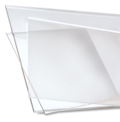 Clear Acrylic Sheet - 12" x 12", 0.250" thick