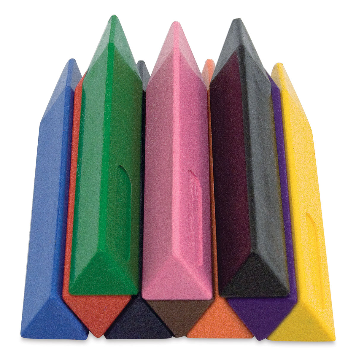 Melissa And Doug 10 Jumbo Triangular Crayons Set, 1 Unit - Fry's