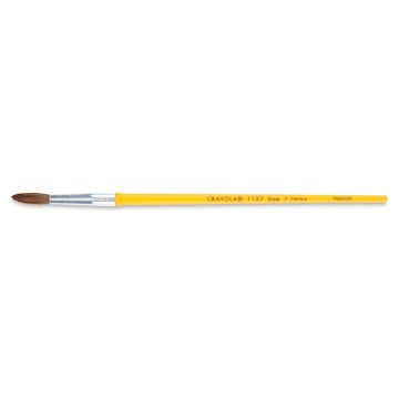 Open in modal - Crayola Camel Hair Watercolor Brush - Round, Size 7