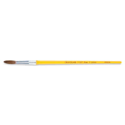 Crayola Camel Hair Watercolor Brush - Round, Size 7
