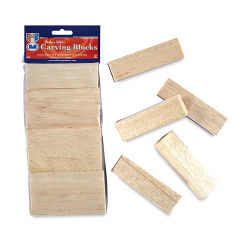 Midwest Products Mini Carving Block Bag - Balsa Wood Assortment