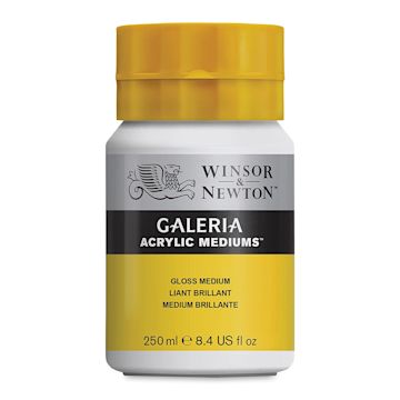 Open in modal - Winsor & Newton Galeria Acrylic Medium - Gloss, 250 ml bottle