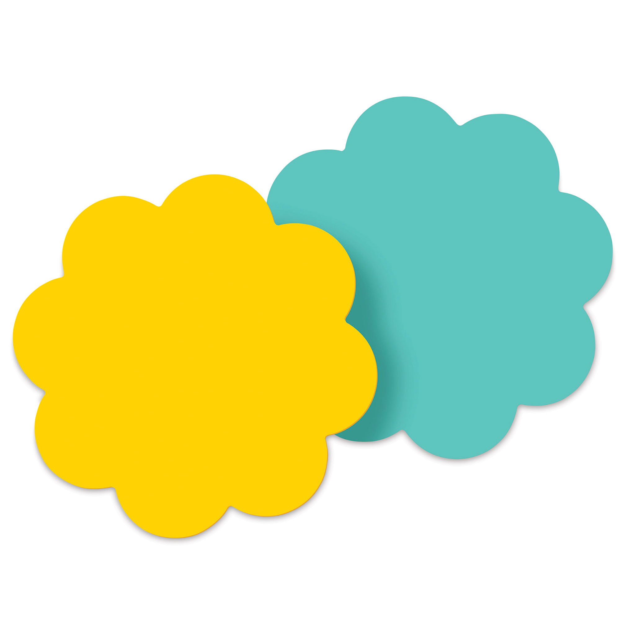 Post-it Note Shapes - Daisy, Pkg of 2, 3 x 3