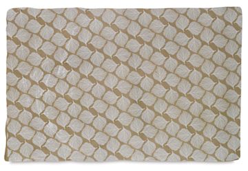 Open in modal - Lama Li Decorative Papers - Single sheet of Lapas pattern in White/Brown