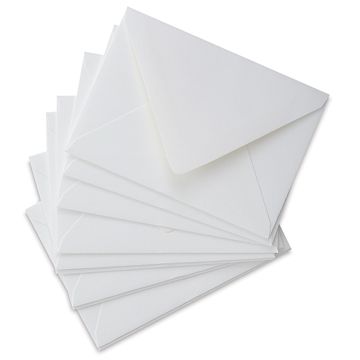 Open in modal - Blick Cards and Envelopes - 4 Bar Envelope, Savoy White, 3-5/8" x 5-1/8", Pkg of 10