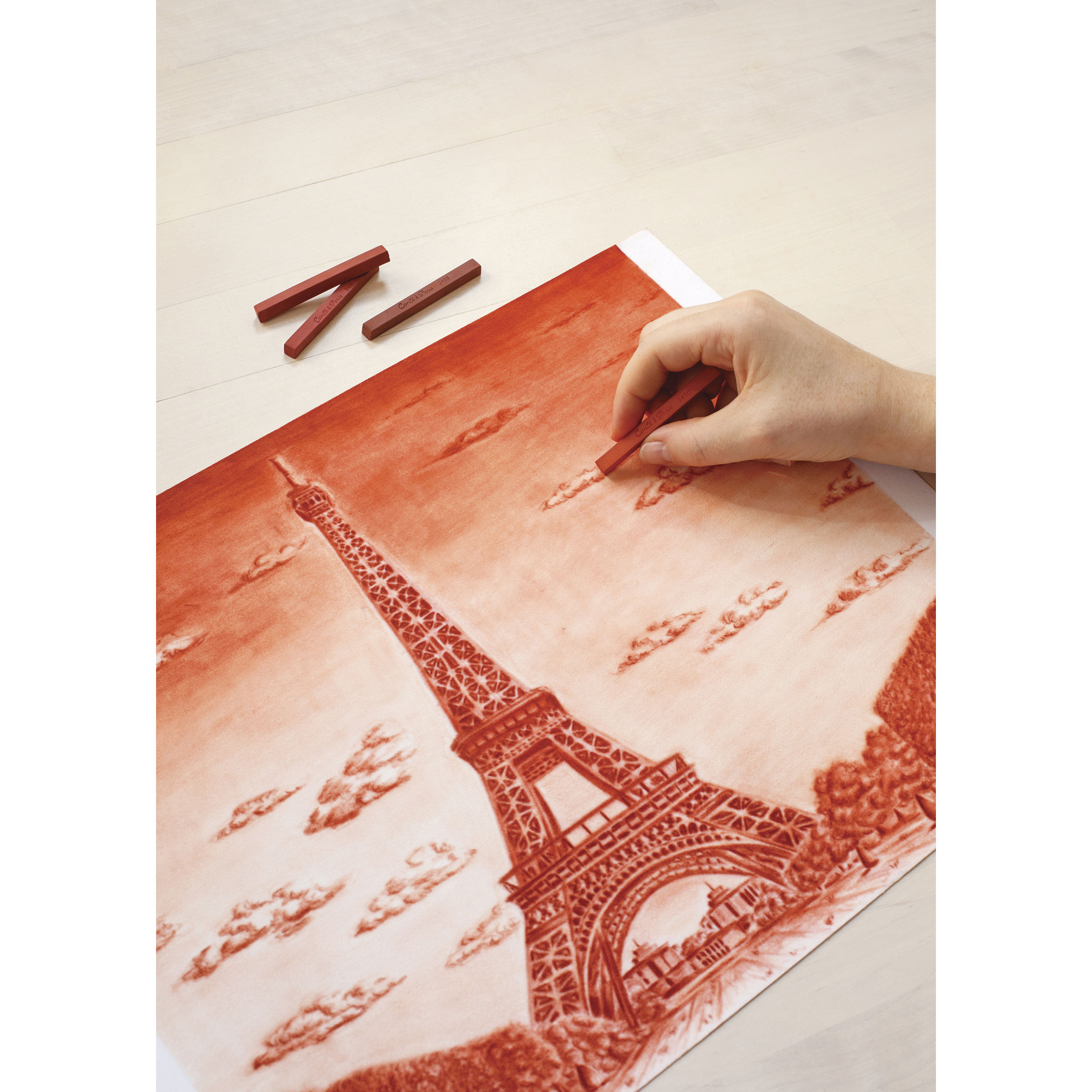 Conté à Paris Sketching Pastel Carrés and Sets | BLICK Art Materials