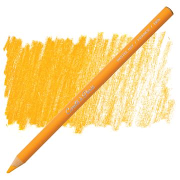 Open in modal - Conté à Paris Pastel Pencil -  Indian Yellow pencil and swatch
