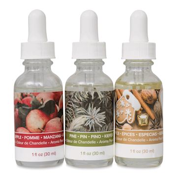 Open in modal - We R Memory Keepers Wick Candle Making Scents - Front of Holiday Cheer Set of 3 bottles