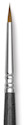 Blick Studio Sable Brush - Detail Round, Short Handle, Size 2