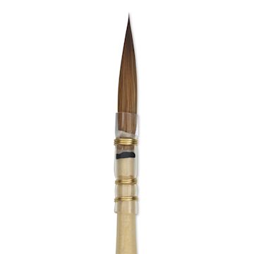 Open in modal -  Da Vinci Artissimo Kolinsky Red Sable Brush - Quill, Size 3/0, close-up