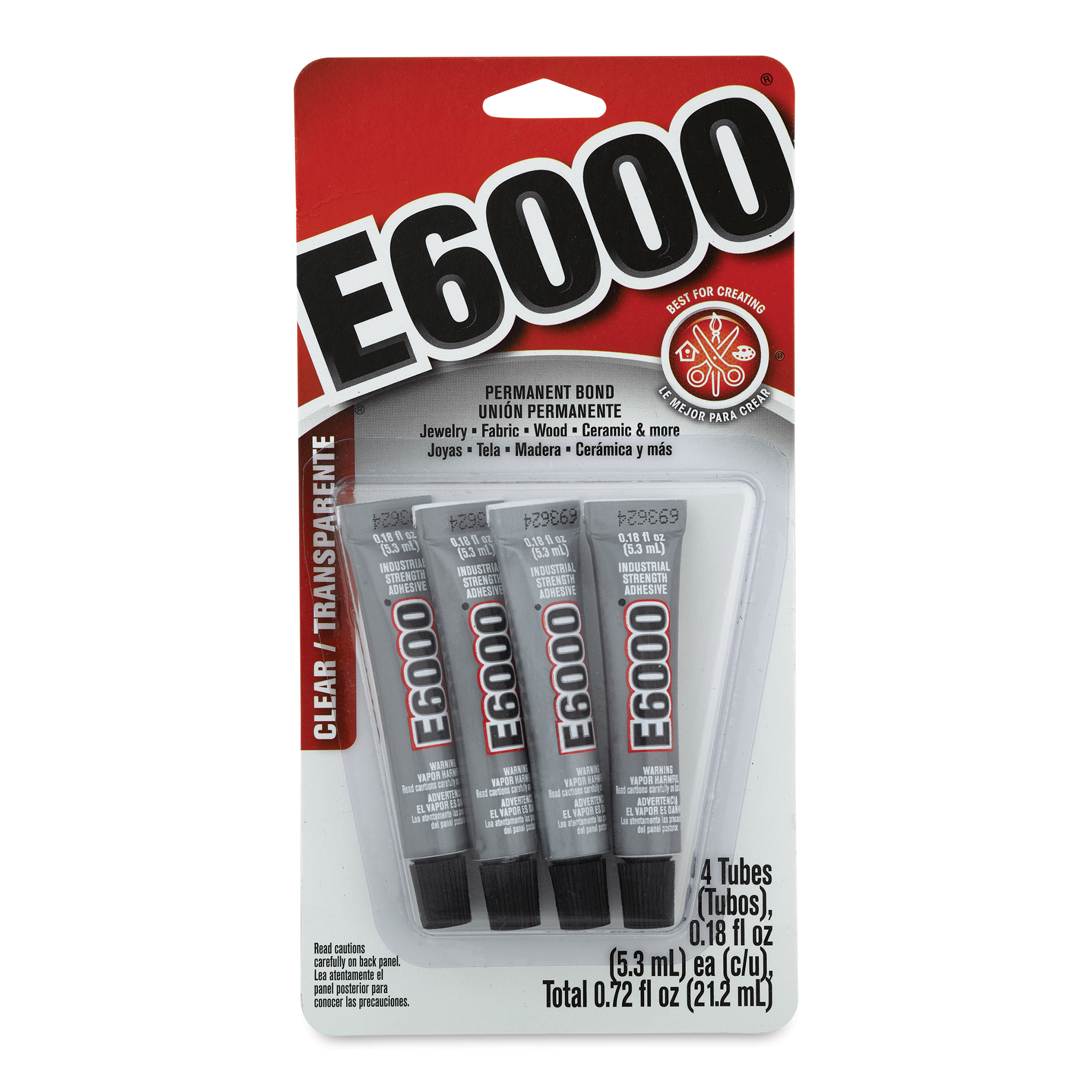 E6000 Permanent Craft Adhesive, White