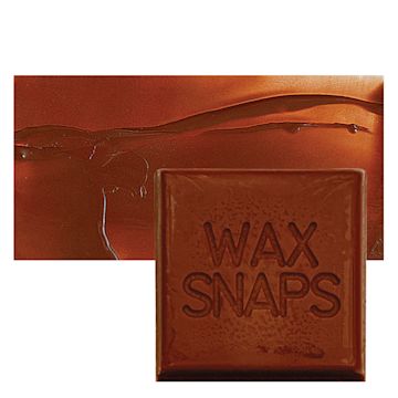 Open in modal - Enkaustikos Wax Snaps Encaustic Paint - Pompeii Red, 40 ml snaps and swatch