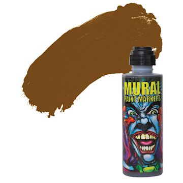 Open in modal - Chroma Mural Paint Marker - Mud, 4 oz Can and swatch