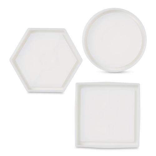 Mod Podge Resin Silicone Coaster Mold Set, Set of 3 