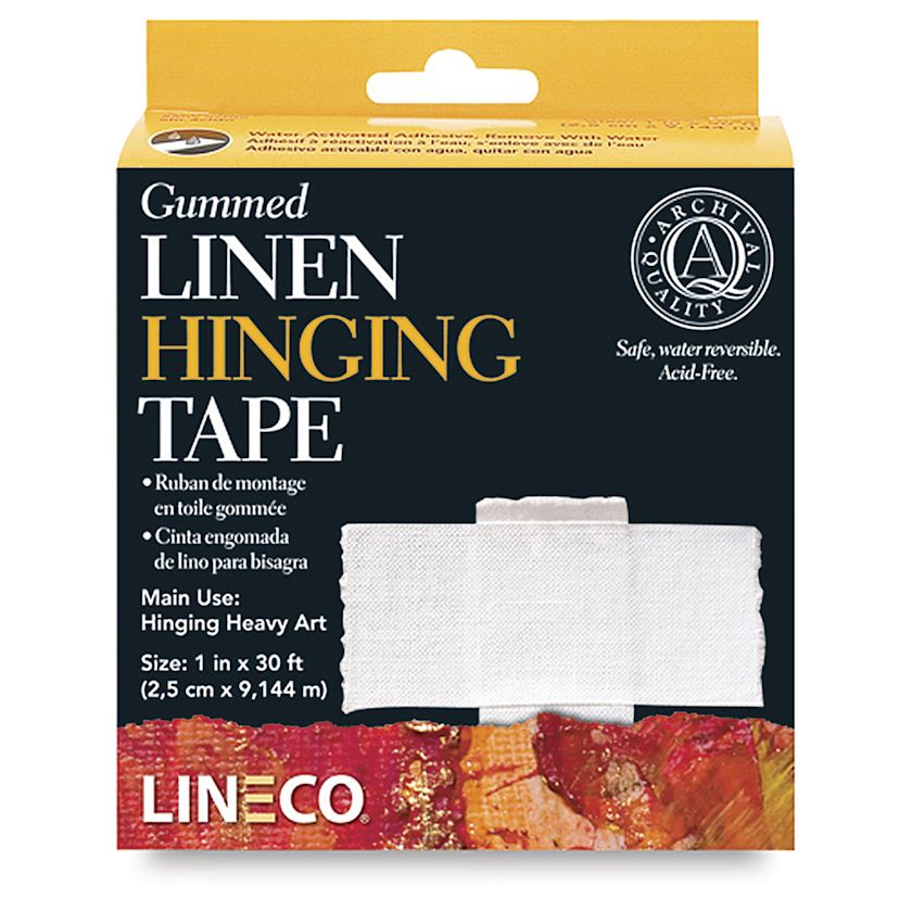 Lineco AcidFree Gummed Linen Tape BLICK Art Materials