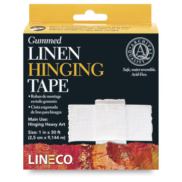 Lineco Acid-Free Gummed Linen Tape | BLICK Art Materials