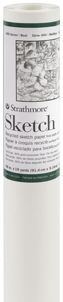 Recycled Sketch Paper, Roll