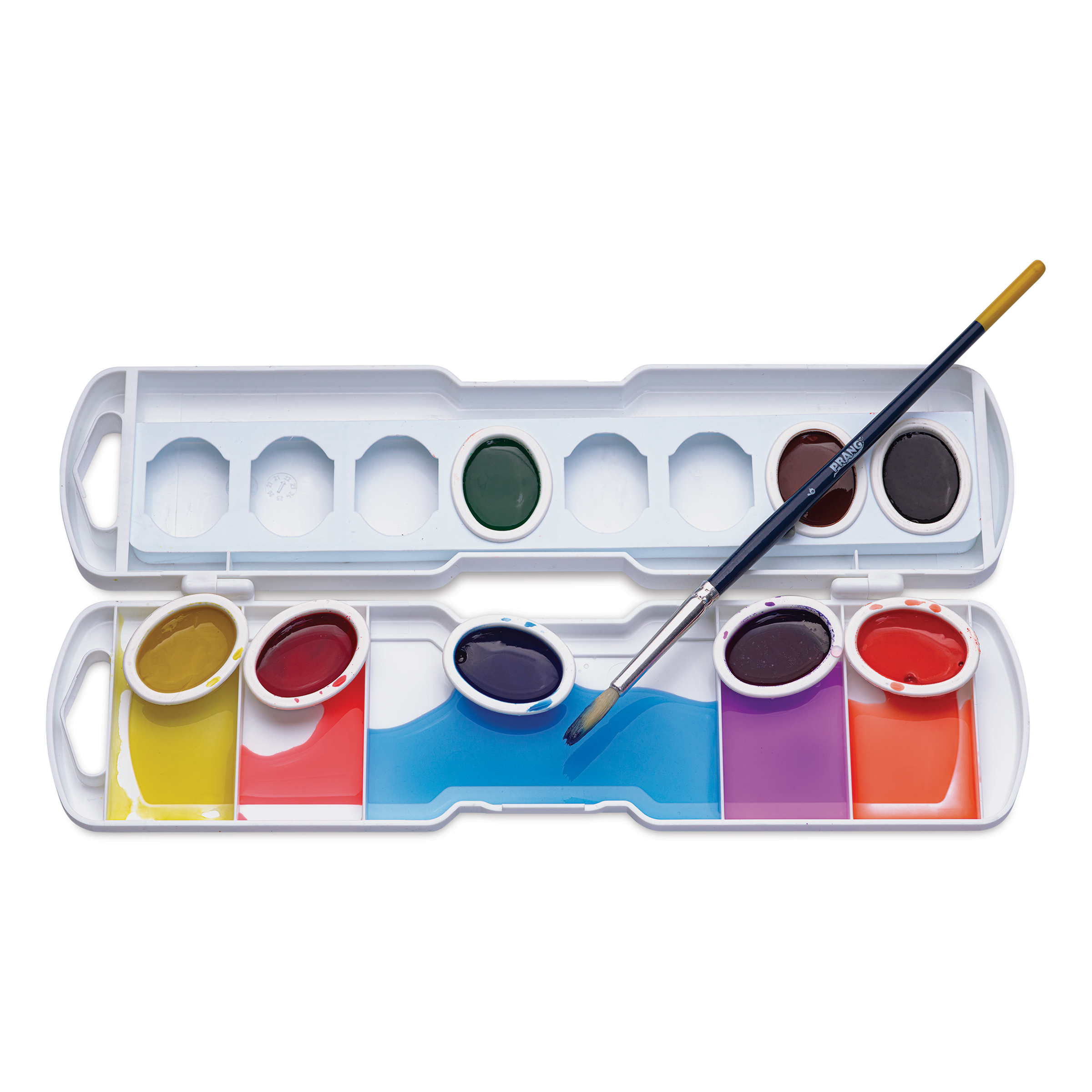Recharge D'Aquarelle Semi-Humide Prang - Couleur Noir - Format Ovale - Réf. 00808