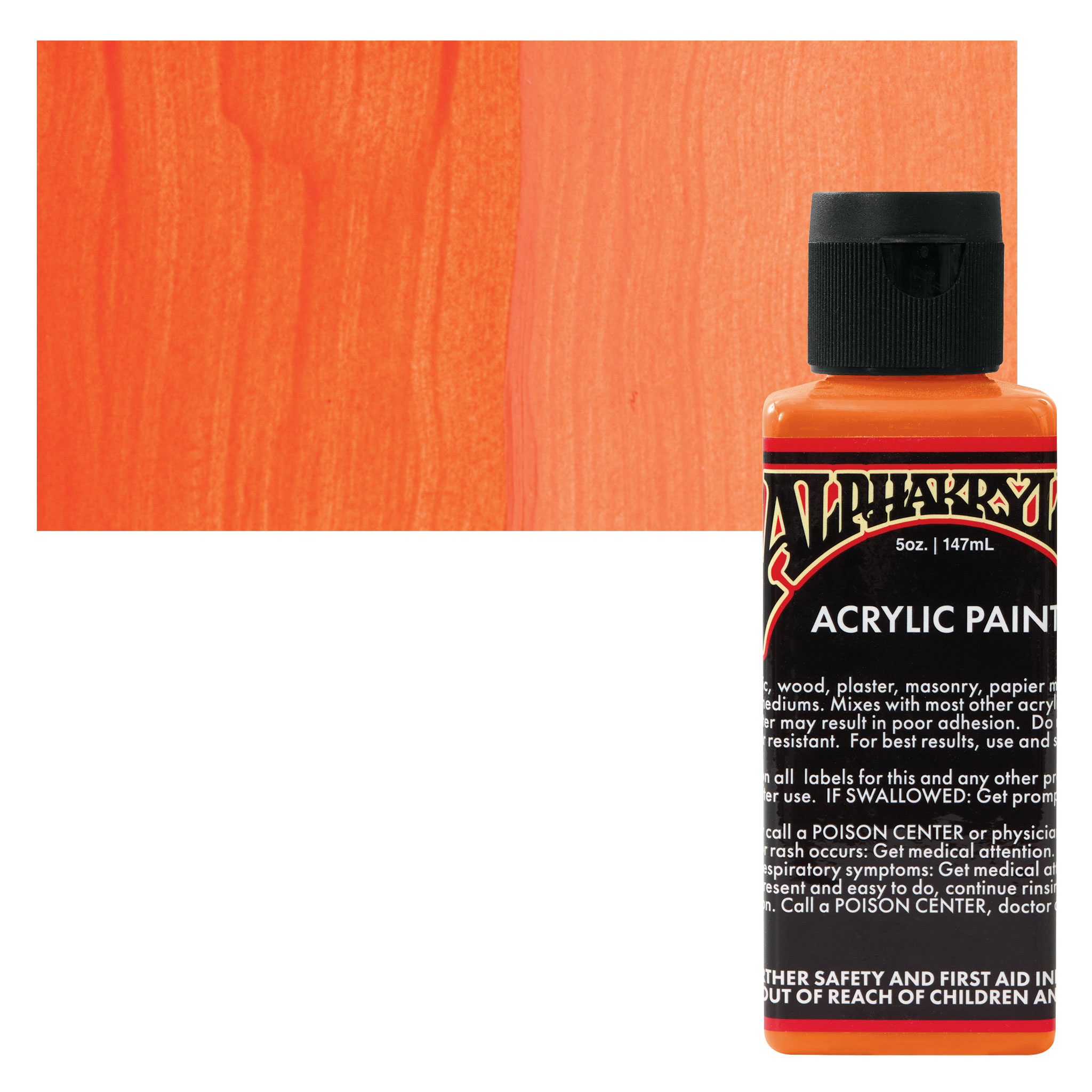 Alphakrylik LIGHT ORANGE Acrylic paint for signwriting and art • Dragging  The Line