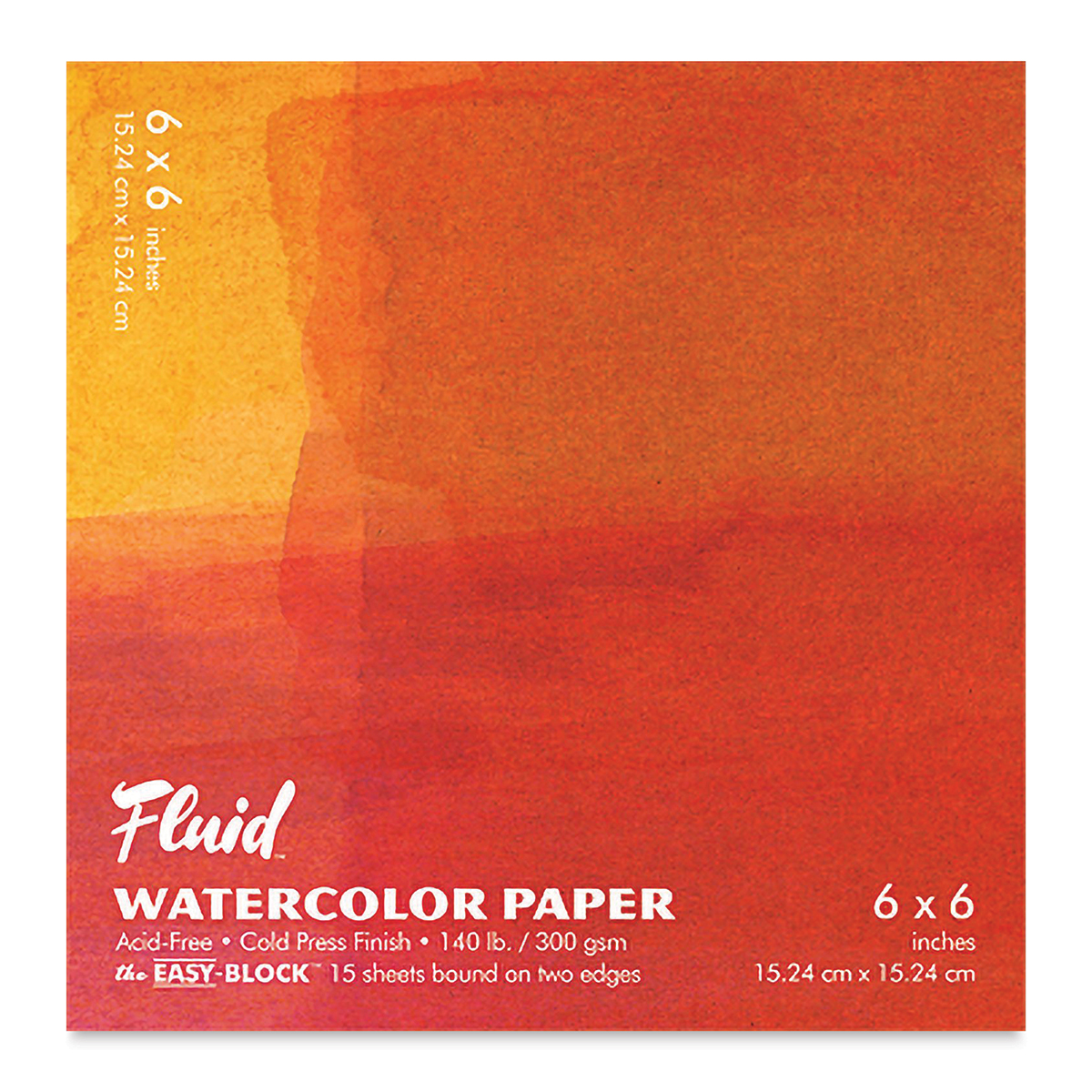 Fluid™ Hot Press Watercolor Paper Block