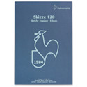 Hahnemühle Skizze Gluebound Sketch Pad - 5.83" x 8.27", 50 Sheets, 120 gsm