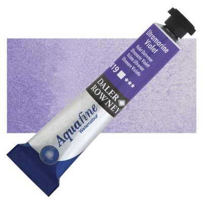 Daler-Rowney Aquafine Watercolors and Sets - Ultramarine Violet, 8 ml, Tube