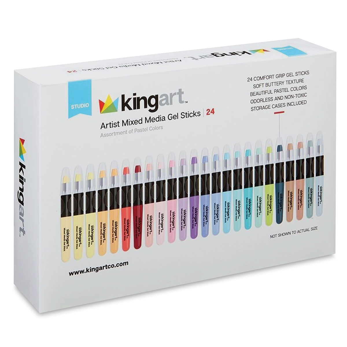 Kingart Mixed Media Gel Stick Sets