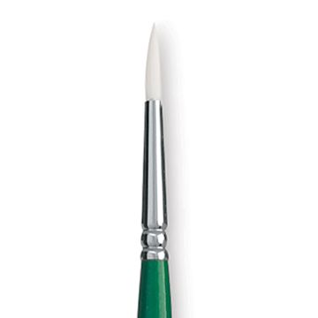 Open in modal - Princeton Synthetic Bristle Brush - Round, Size 2 close up