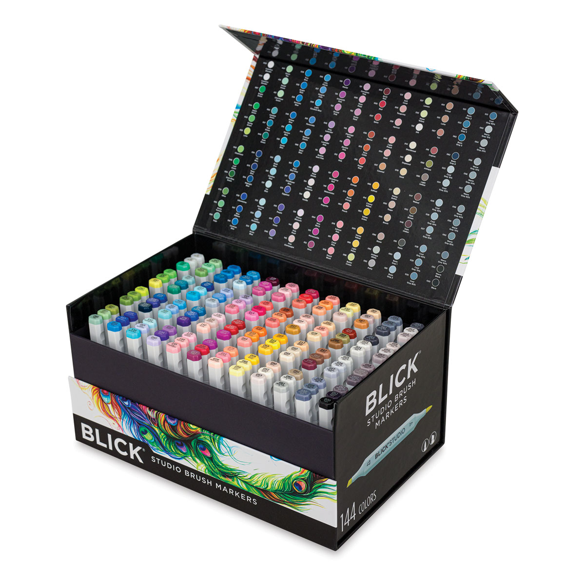 Blick Studio Brush Markers - Set of 144, Assorted