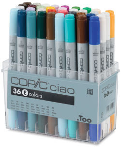 Copic Ciao Double Ended Markers And Sets Blick Art Materials