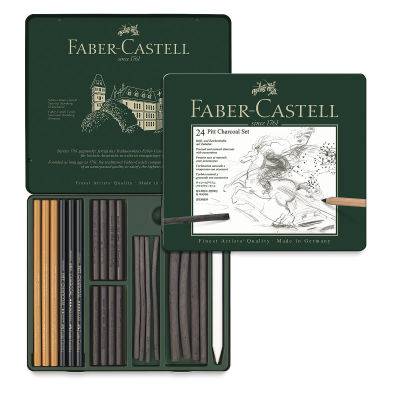 Faber-Castell Pitt Charcoal Tin
