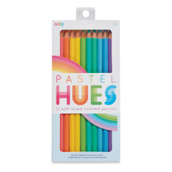 Ooly Pastel Hues Colored Pencils - Set of 12 (in packaging)