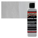 Alpha6 Alphakrylic Acrylic Paint - Metallic Silver, 8 oz