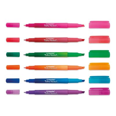 Crayola Take Note Highlighter Pen Set (out of package)