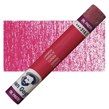 Open in modal - Van Gogh Oil Pastel - Carmine 318.5 oil pastel and swatch