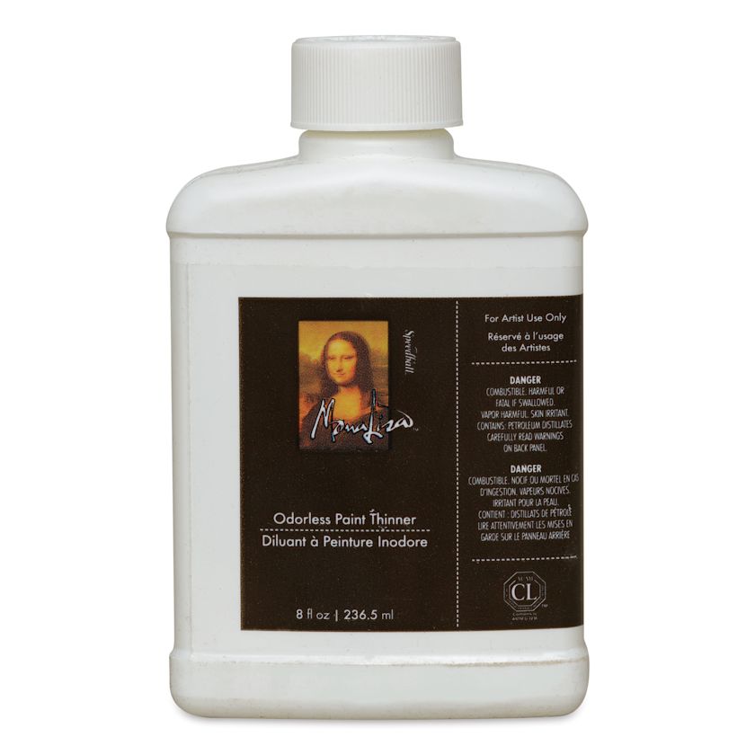 Mona Lisa Odorless Paint Thinner 8 oz BLICK Art Materials