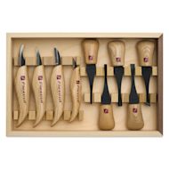 Flexcut Deluxe Palm & Knife Set