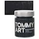 Tommy Art DIY System - Black Chalkboard Paint, 140 ml jar and swatch