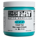 Golden SoFlat Matte Acrylic Paint - Cobalt Teal, ml, Jar