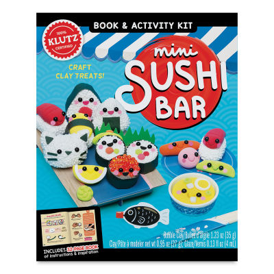 Klutz Mini Sushi Bar Kit (front of packaging)