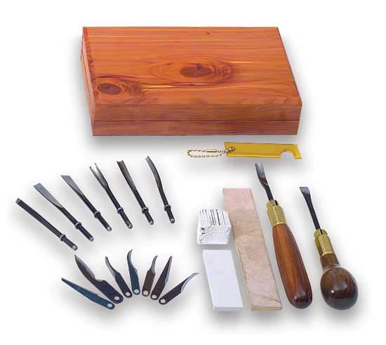 Warren 21 Piece Carving Chest BLICK Art Materials