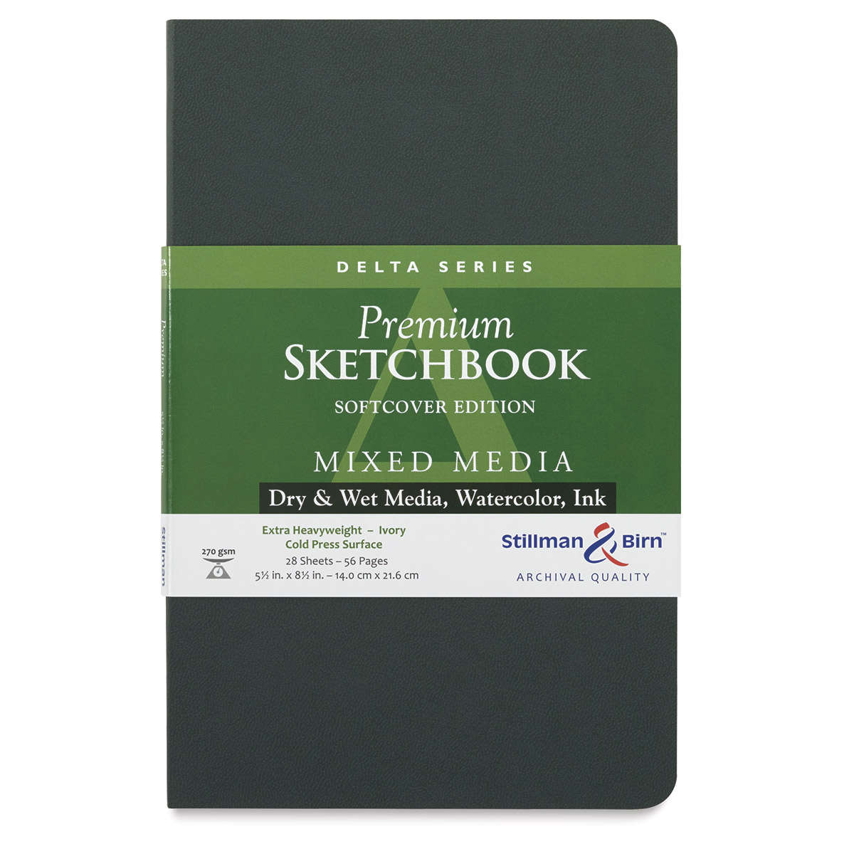 Stillman & Birn Delta Sketchbook - Softcover - 5.5 x 8.5