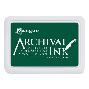 Ranger Archival Ink Pad - Library Green
