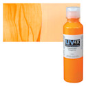 Tri-Art UVFX Black Light Poster Paint - Fluorescent Tangerine, 120 ml