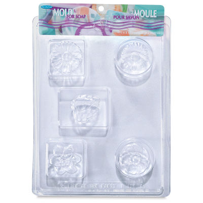 Life of the Party Soap Mold - Flower Bars (In packaging)