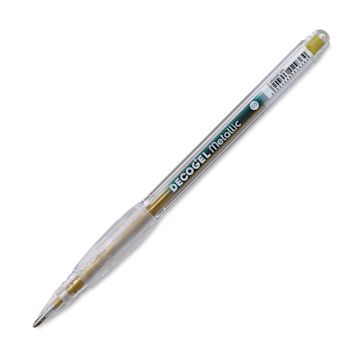 Open in modal - Karin DecoGel Metallic Pen - 304, Y. Orange, cap off