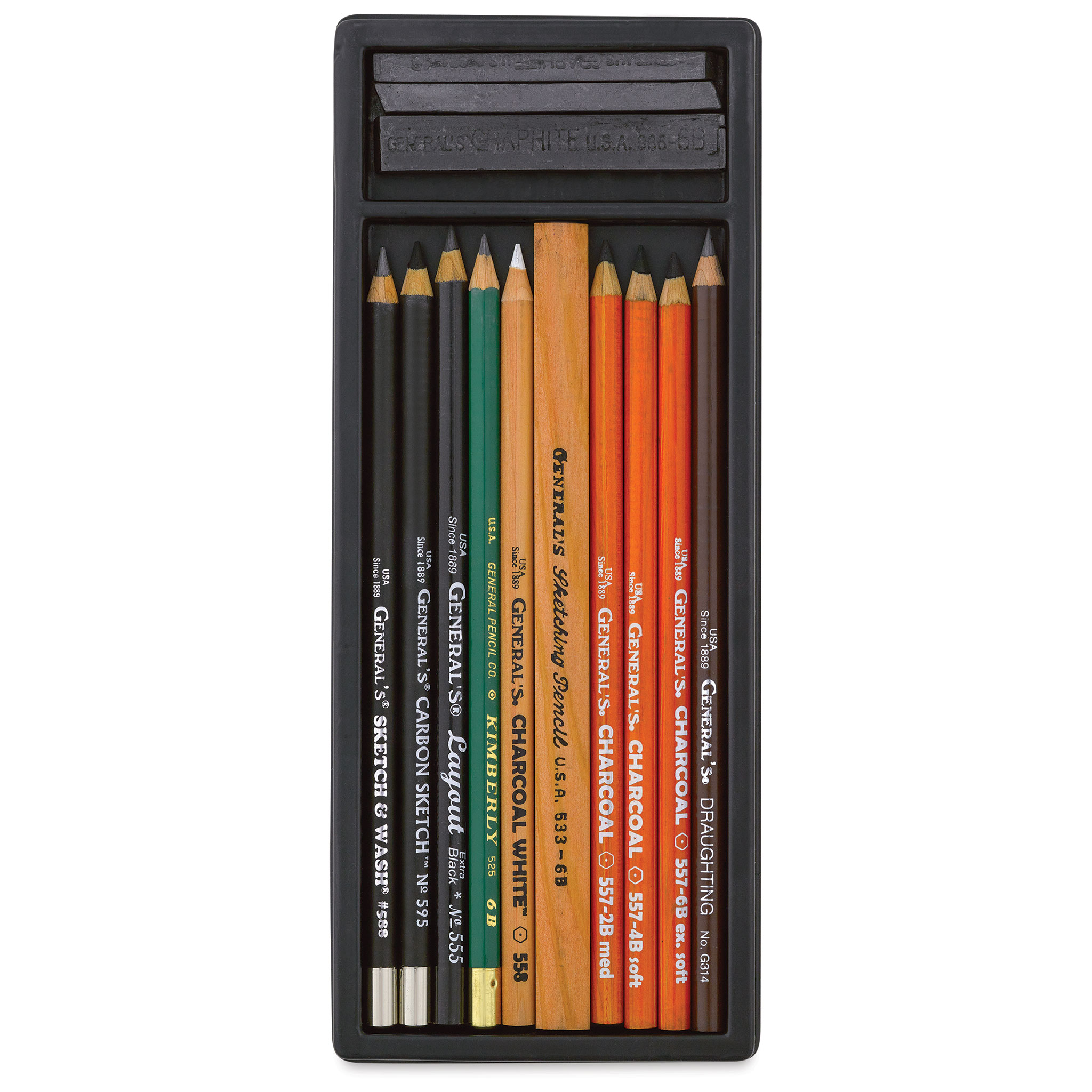 General Pencil - Charcoal Pencil Set