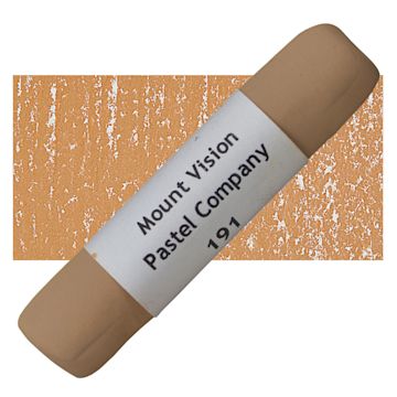 Open in modal - Mount Vision Handmade Pastel - Flesh Ochre 191 pastel and swatch