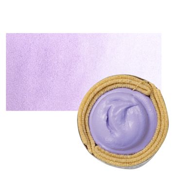 Open in modal - Beam Paints Watercolor Paintstone - Lilac stone and swatch