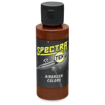 Badger Spectra Tex Airbrush Color - 2 oz, Transparent Dark Brown